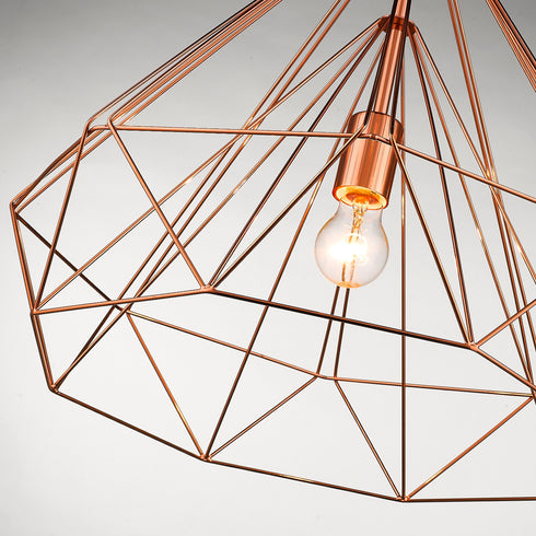 Pendant Luminaire In Copper LL00150